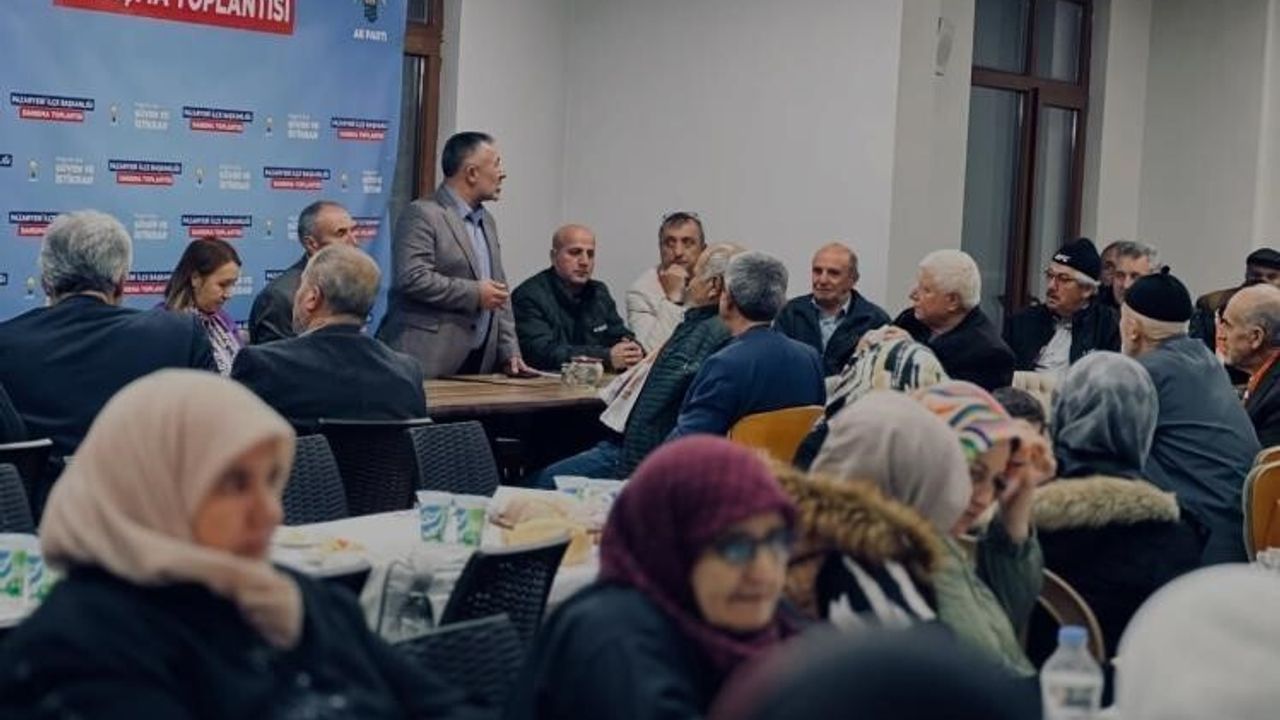 AK Parti Pazaryeri Teşkilatı Küçükelmalı Tabiat Parkı'nda İlçe Danışma Toplantısı