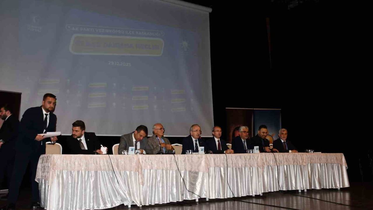 AK Parti Vezirköprü'de 97. Danışma Meclisi: Teşkilata bin 800 yeni üye