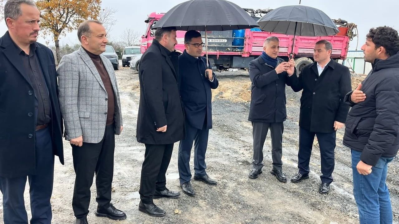 Alaplı'da TOKİ Şantiyesi ve Yeni Emniyet Binası İncelemesi