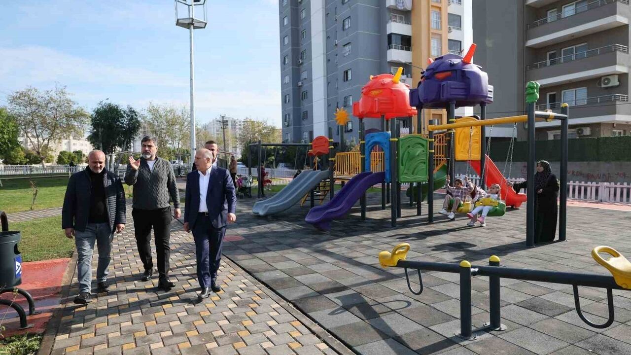 Ali Demirçalı: 2 bin 500 metrekarelik Özgür Mahalle Parkı herkes için tasarlandı