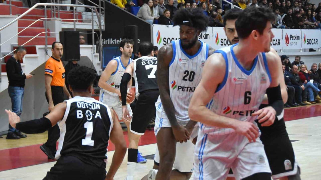 Aliağa Petkimspor Beşiktaş'a 75-72 Yenildi — Evinde 4. Kez Mağlubiyet