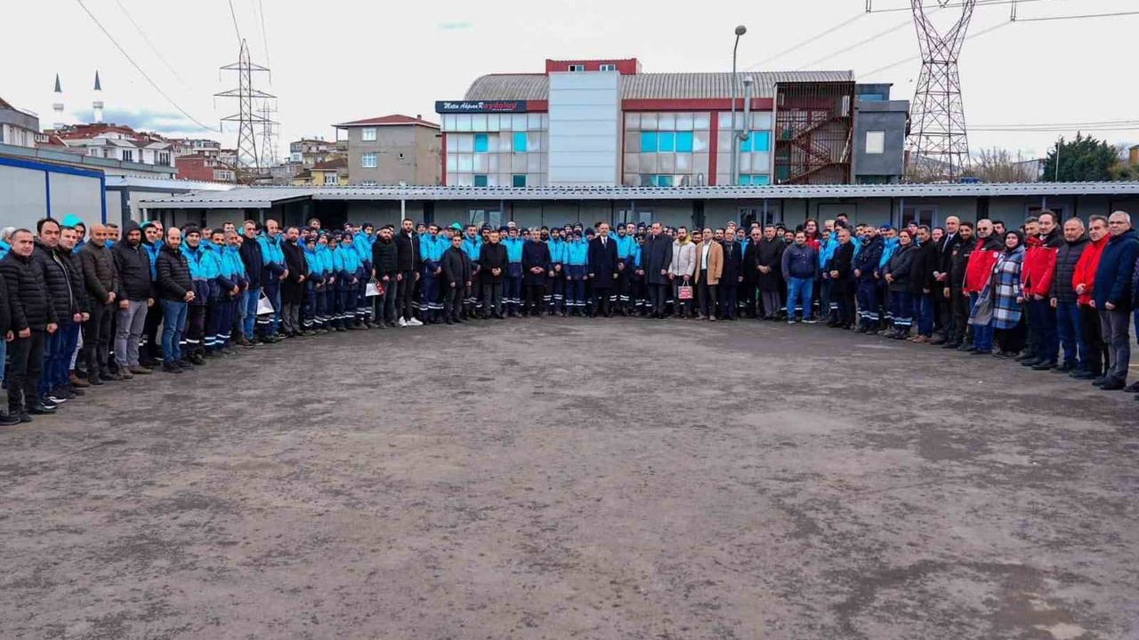 Alper Yeğin Sancaktepe’de personelle yeni yılı kutladı — 2025 hedefleri ve projeler