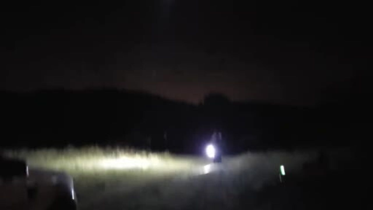 Ankara Elmadağ'da Gökyüzünden Düşen Bilinmeyen Cisim Aranıyor