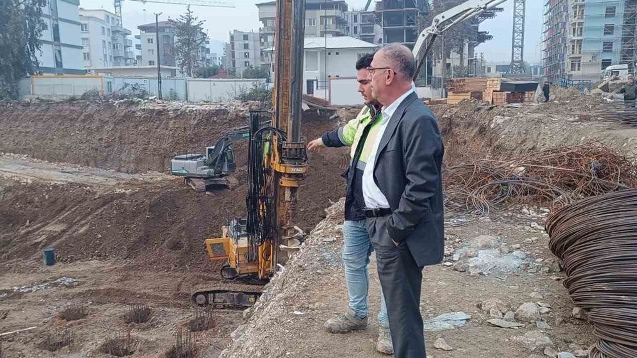 Antakya'da Yeni Belediye Hizmet Binası Yükseliyor