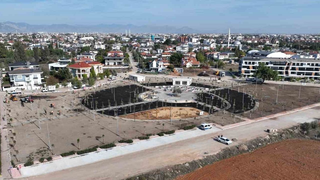 Antalya Büyükşehir’ten Döşemealtı'na 14 Bin Metrekarelik Cittaslow Parkı