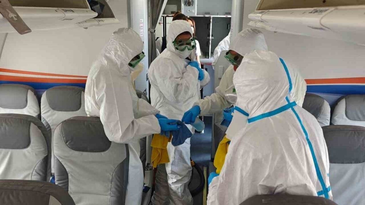 Antalya Havalimanı'nda Uluslararası Salgın Senaryolu Acil Durum Tatbikatı