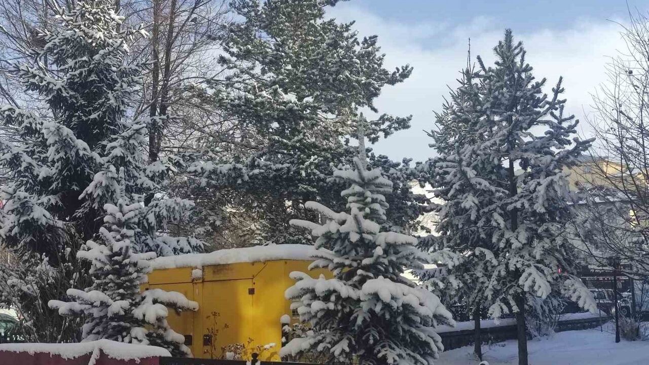 Ardahan'da Kar Yağışı Kartpostallık Görüntüler Oluşturdu