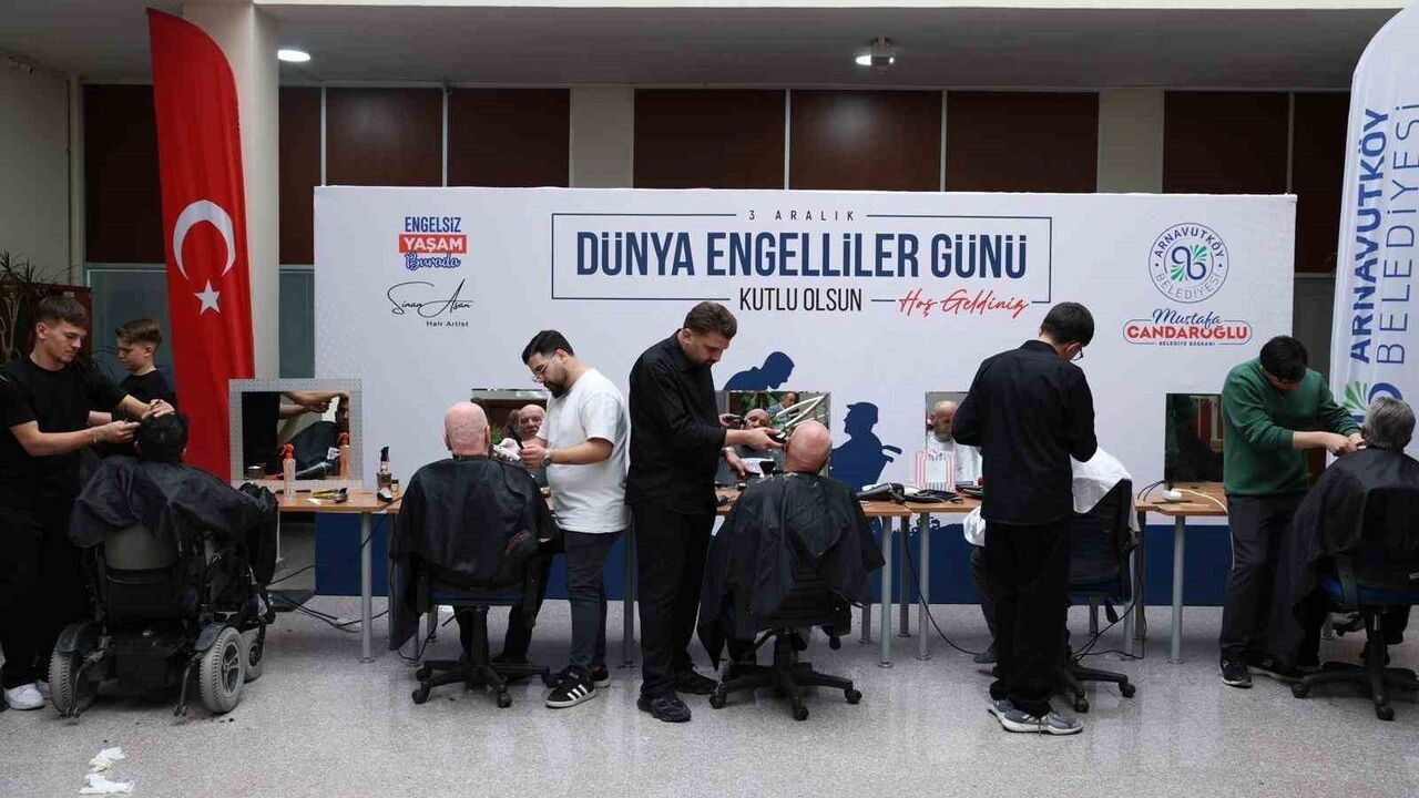 Arnavutköy'de 3 Aralık Dünya Engelliler Günü: Kuaför, Sinema, Özel Yemek