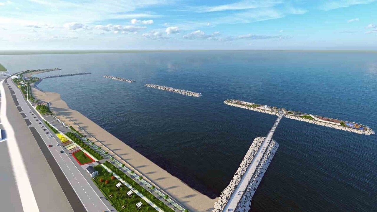 Arnavutköy Karaburun'a Mega Kıyı Koruma Projesi