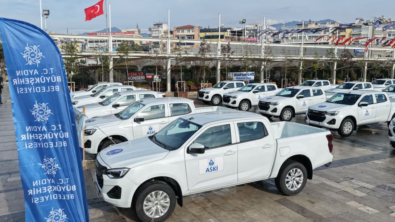 ASKİ Genel Müdürlüğü'ne 26 Yeni Araç: 55 milyon 751 bin Türk Lirası Yatırımı
