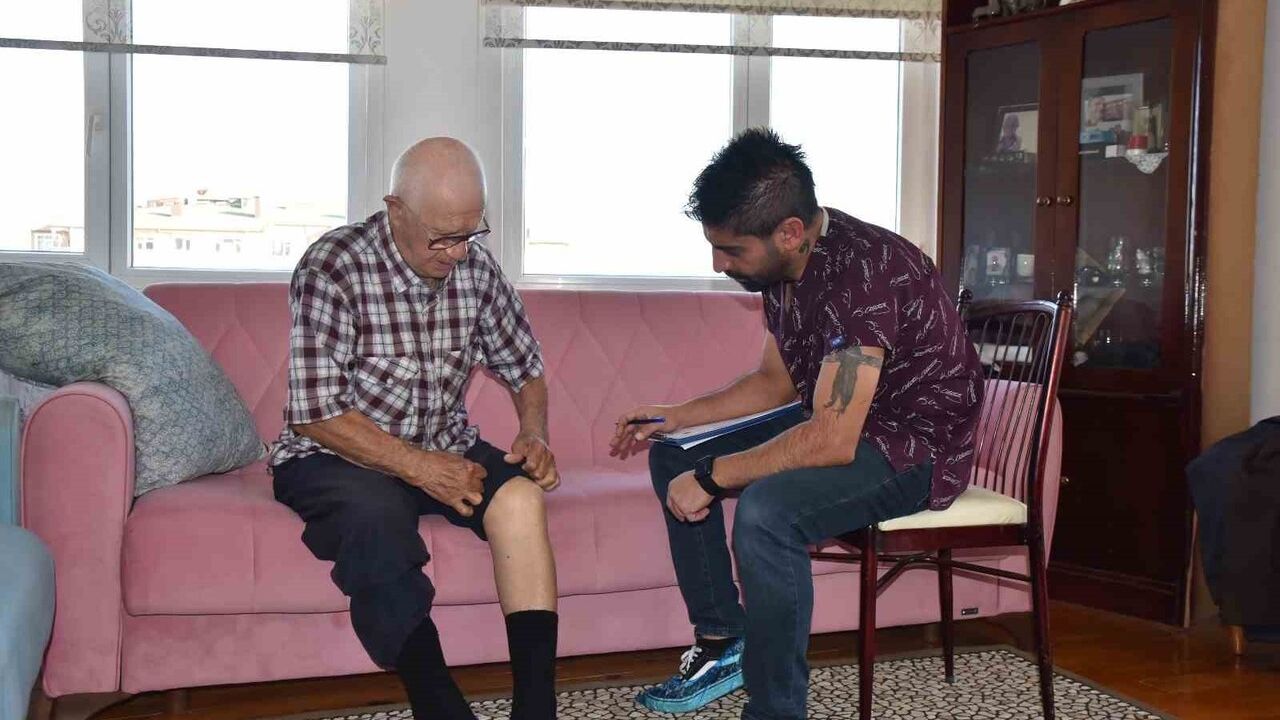 Atakum'da 225 Aileye Evde Bakım Desteği