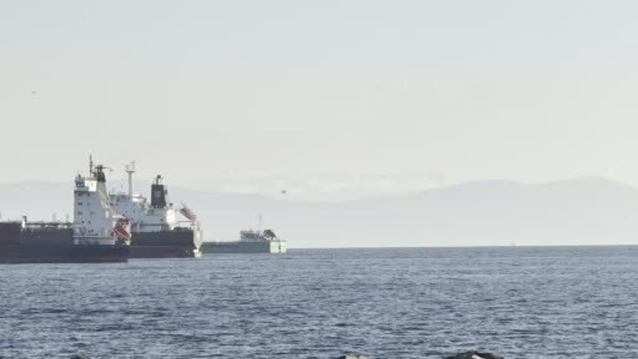 Avcılar'dan Görünen Bursa Uludağ'ın Karlı Zirvesi