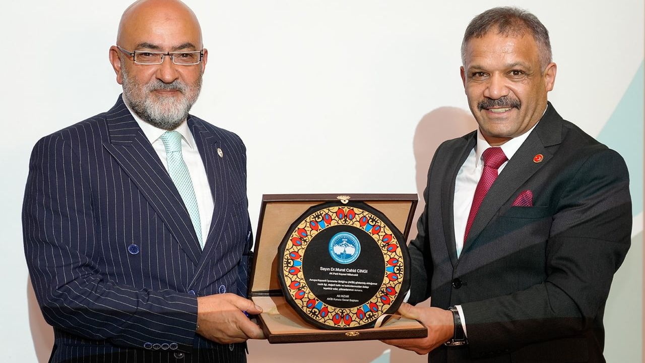 Avrupa Kayserililerden Murat Cahid Cıngı'ya Destek: 'Asla Yalnız Bırakmayız'