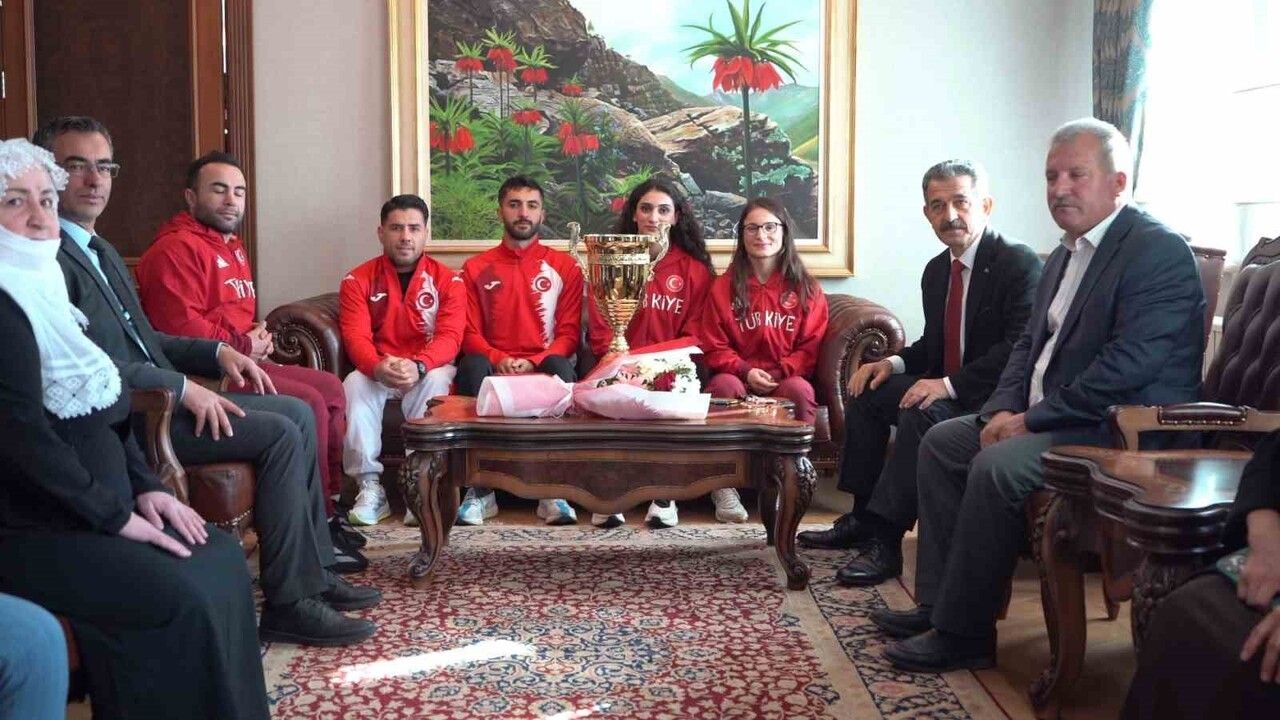 Avrupa Şampiyonu Nurselen Yalgatekin Şırnak’ta Coşkuyla Karşılandı