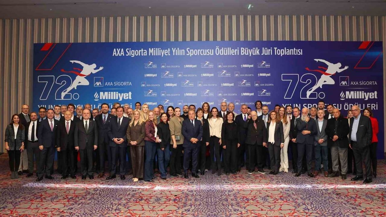 AXA Sigorta Milliyet Yılın Sporcusu 2025: 72. Ödüller İçin 80 Kişilik Jüri Belirlendi