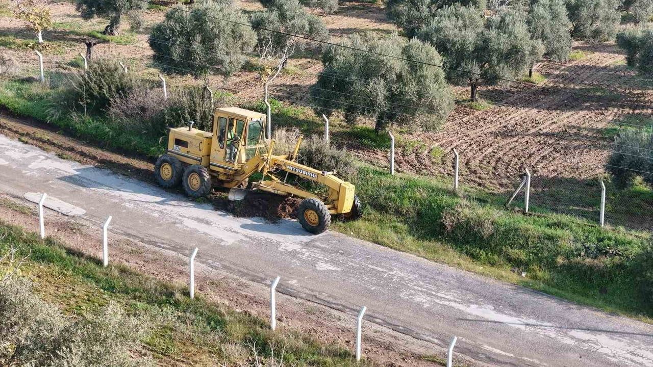 Aydın Büyükşehir’den İl Genelinde Eş Zamanlı Yol ve Altyapı Çalışmaları