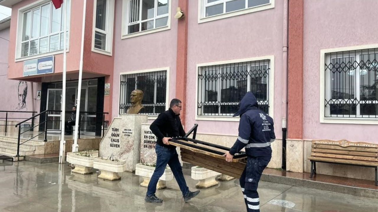 Aydın Büyükşehir, Karacaören Mahallesi’ne Bank Yerleştirdi