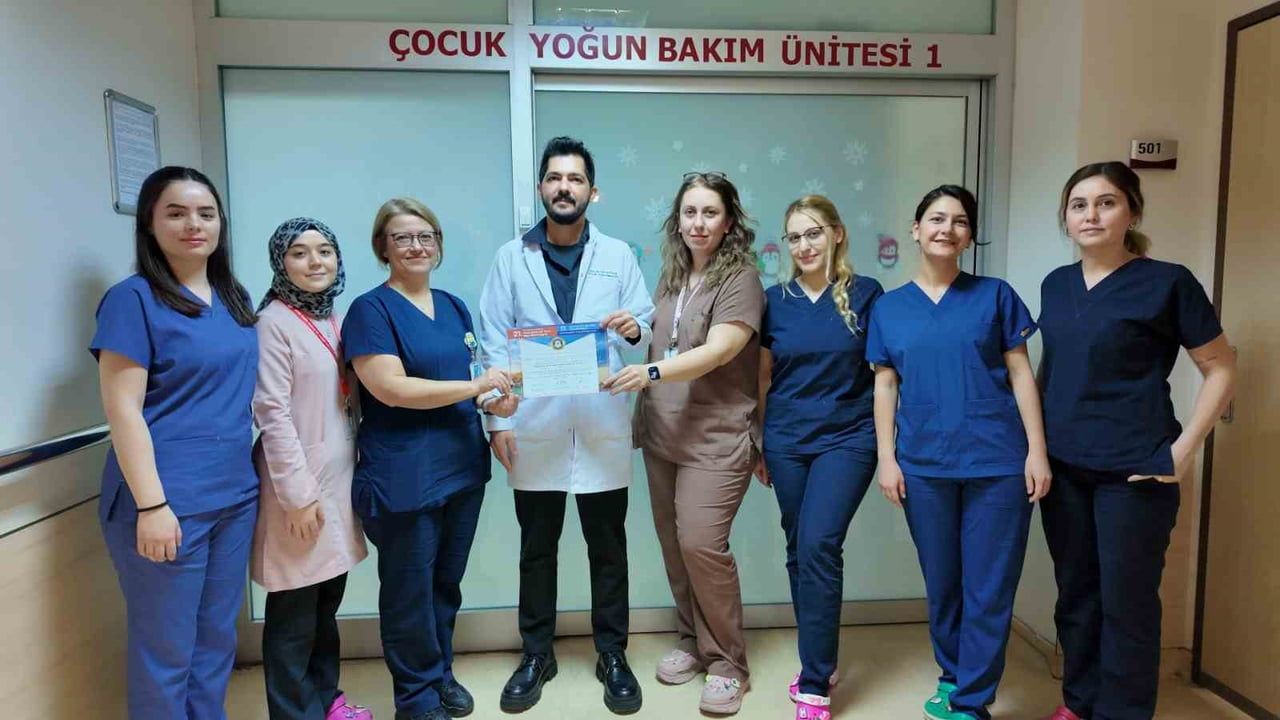 Aydın Çocuk Yoğun Bakım Ekibi 4 Yıl Üst Üste Birincilik Ödülü