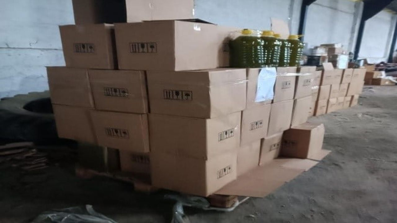 Aydın'da 931 Litre Sahte Bitkisel Yağ Ele Geçirildi