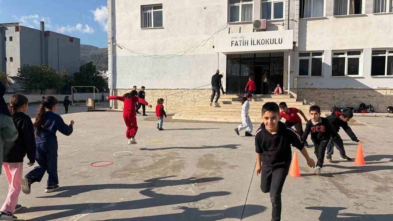 Aydın'da İlkokullarda Erken Yaşta Spor Kültürü Aşılanıyor