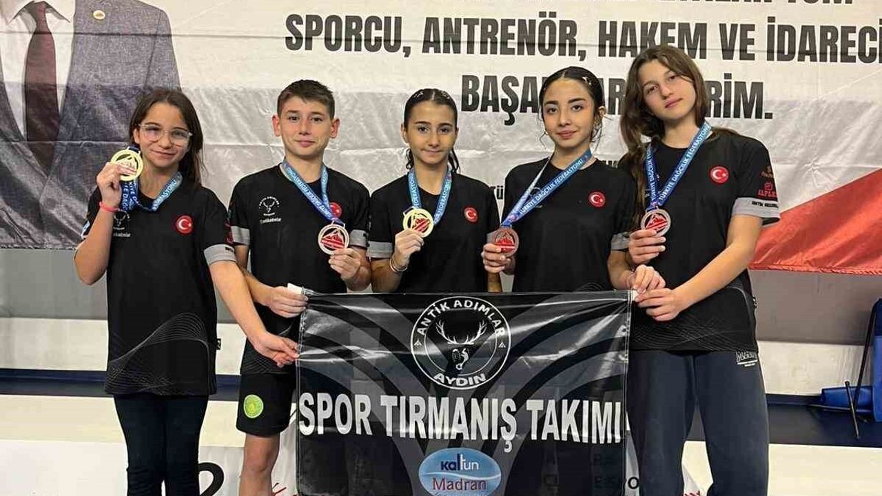 Aydınlı Sporculardan Türkiye Kupası’nda Tarihi Başarı