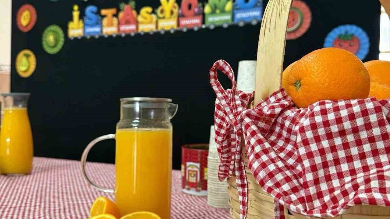 Aydıntepe'de 'Vitamin İstasyonu' ile İlkokul Öğrencilerine Sağlıklı Beslenme