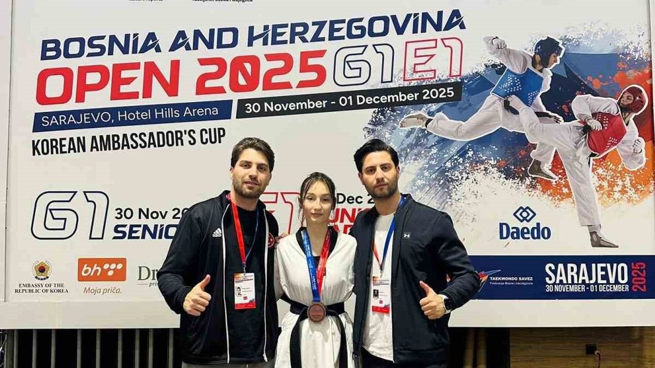 Ayşe Kavlak Saraybosna'da Bronz: Bosnia and Herzegovina Open G1 2025