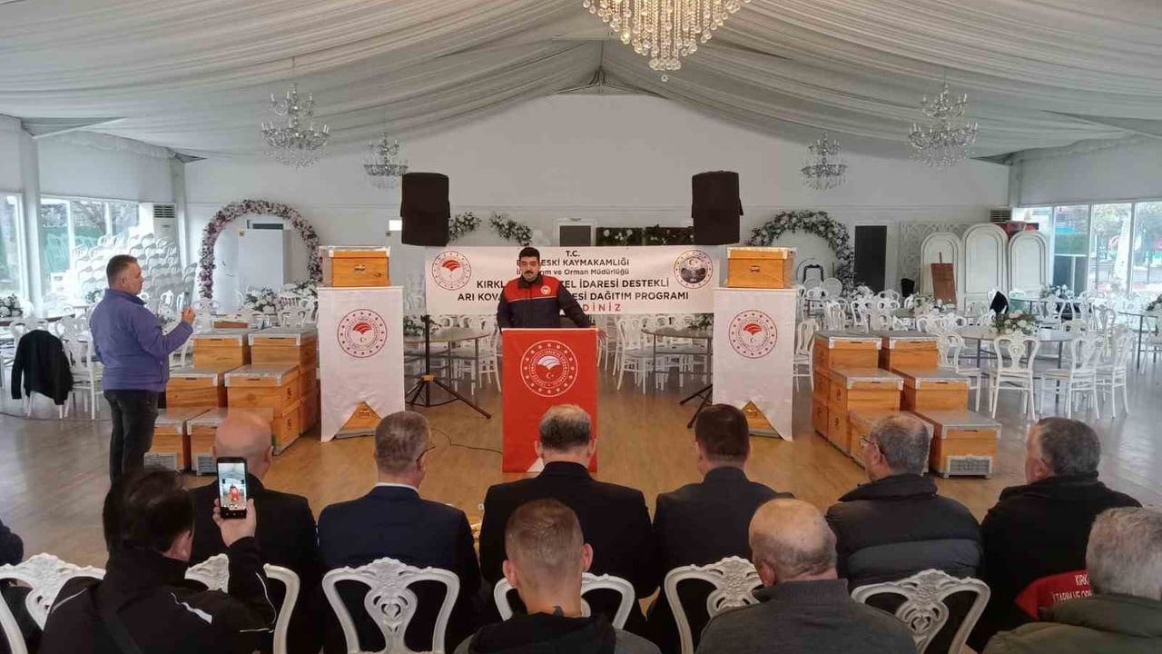 Babaeski’de 385 Arı Kovanı Dağıtımı — yüzde 50 Hibeli Destek