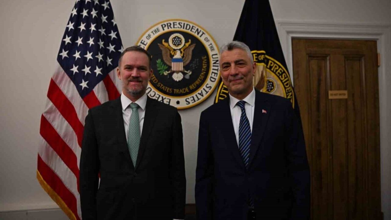 Bakan Bolat, ABD Ticaret Temsilcisi Jamieson Greer ile Görüştü — 100 Milyar Dolar Hedefi Öne Çıktı