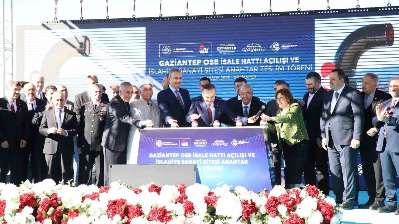 Bakan Kacır: Gaziantep OSB'ye Fırat Su İsale Hattı ile Sanayide Su Verimliliği