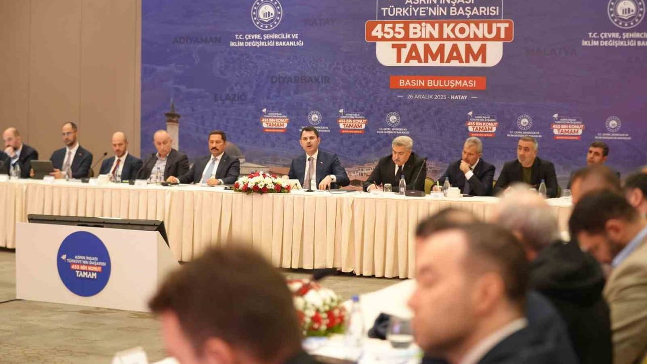 Bakan Kurum: Mazlum Coğrafyalara Uzanacak — 455 Bininci Afet Konutu Hatay’da