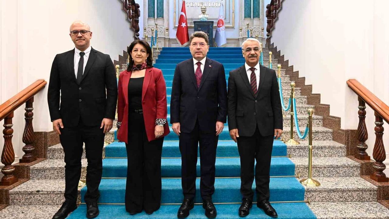 Bakan Tunç: DEM Parti İmralı Heyeti ile 'Terörsüz Türkiye' sürecini değerlendirdik