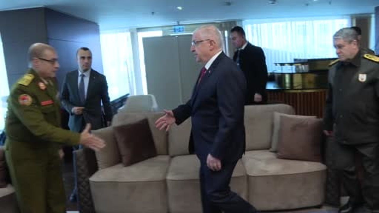 Bakan Yaşar Güler'den Ankara'da Libyalı Yetkililere ve Şehit Ailelerine Taziye Ziyareti