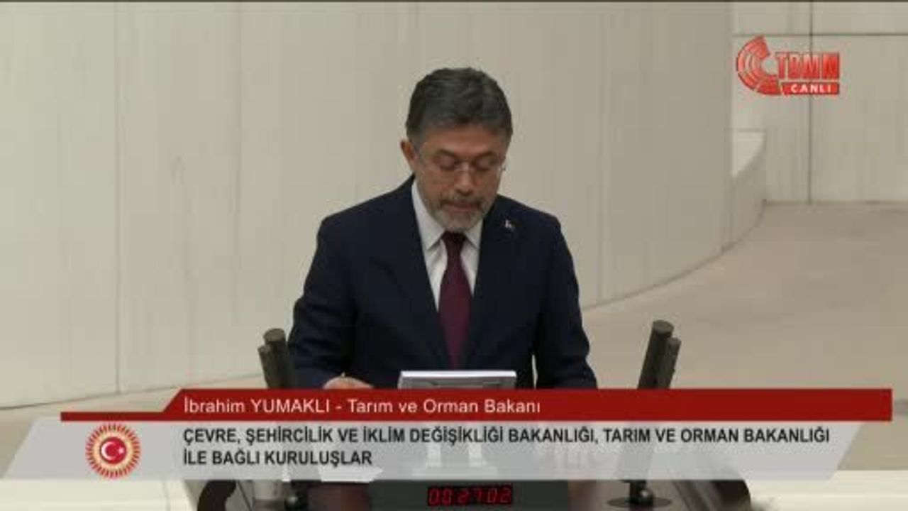 Bakan Yumaklı: Tarım Alanlarının %40'ını Oluşturan 468 Ova Tarımsal Sit Alanı İlan Ettik