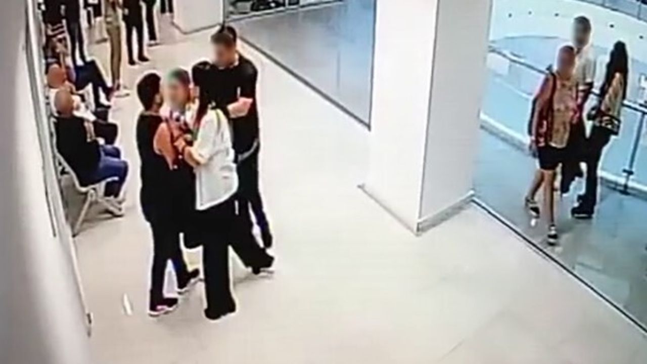 Bakırköy Adliyesi'nde Velayet Kavgası Kamerada