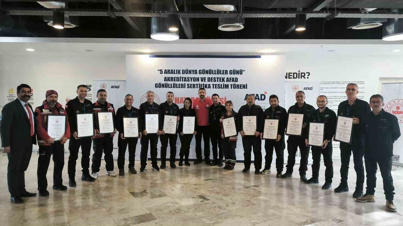 Balıkesir MEB Arama ve Kurtarma Ekibi AFAD tarafından Akredite Edildi