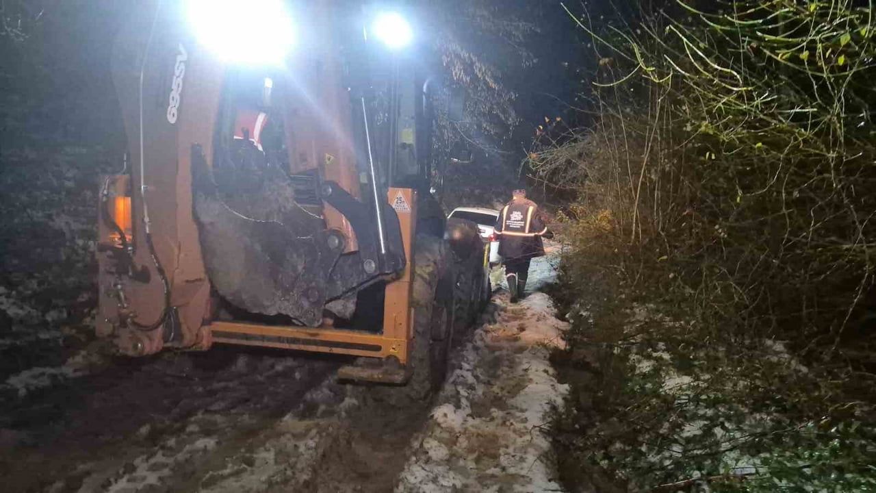 Bartın'da Kiralık Ev Arayan Çift Ormanlık Alanda Mahsur Kaldı