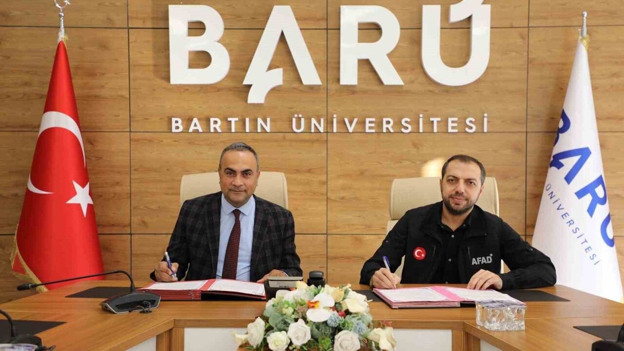BARÜ ve Bartın AFAD 'Kapsayıcı Afet Eğitimi' Protokolü İmzaladı