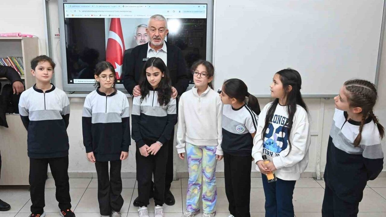 Başkan Başdeğirmen, Minik Başkan Bilge Mercan'ı Ziyaret Etti