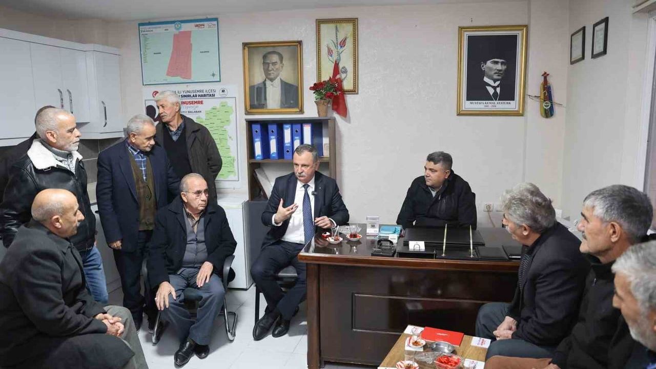 Başkan Semih Balaban Spil Mahallesi'nde Vatandaşları Dinledi