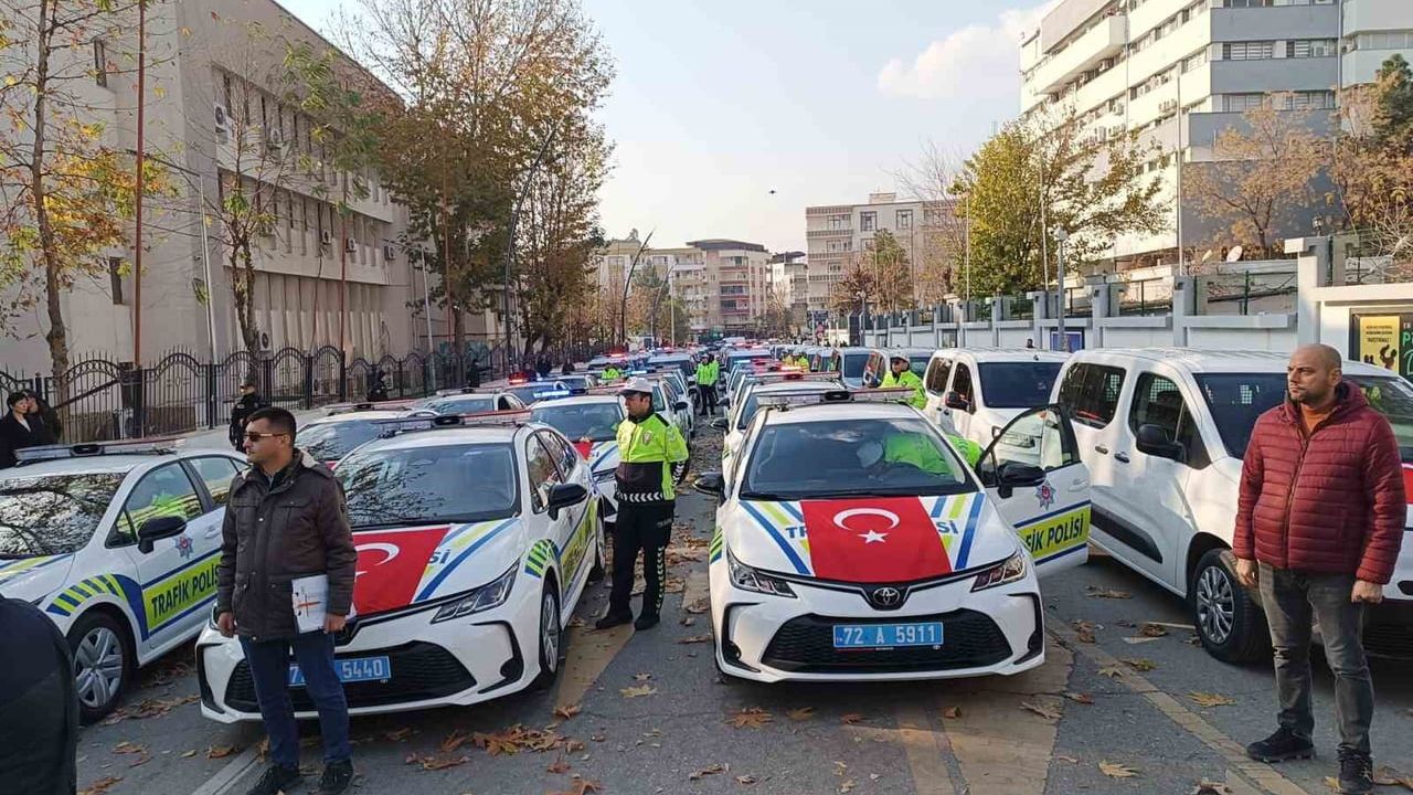 Batman’a 151 Yeni Araç Teslimi: Emniyet ve Jandarmaya Güçlü Destek