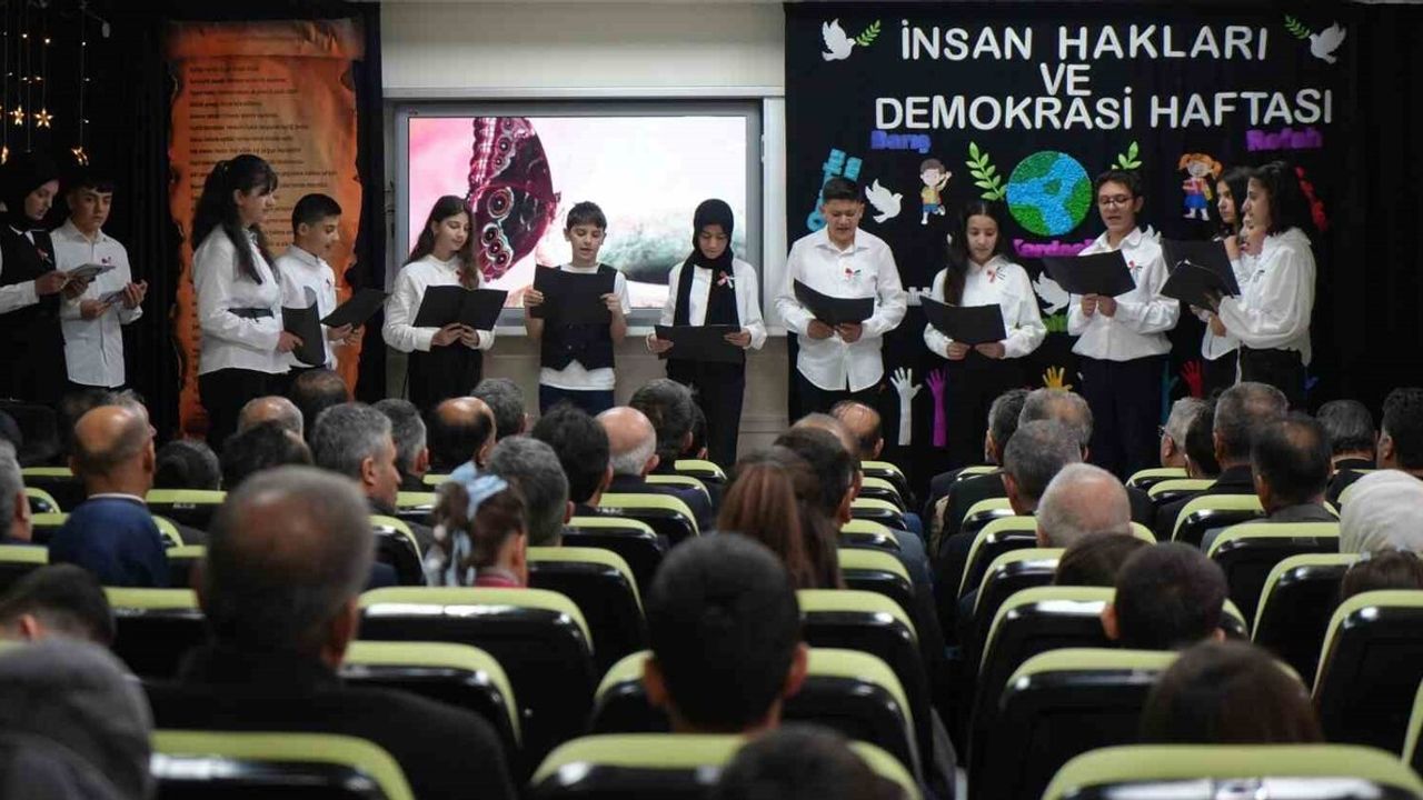 Bayburt'ta İnsan Hakları Günü: Filistin ve Doğu Türkistan Vurgusu