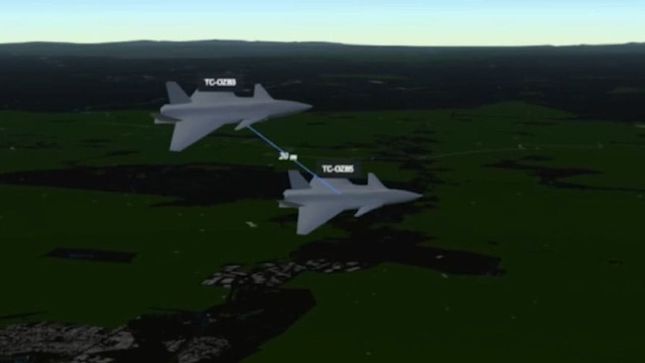 Bayraktar KIZILELMA'dan Tarihi Adım: Akıllı Filo Otonomisi ile Kol Uçuşu