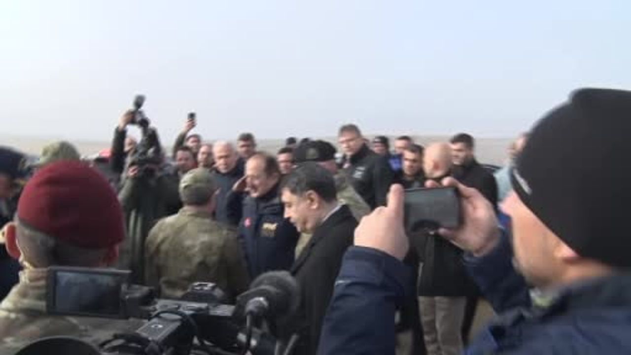 Bayraktaroğlu ve Komutanlar Libya'daki Uçak Kazası Bölgesinde
