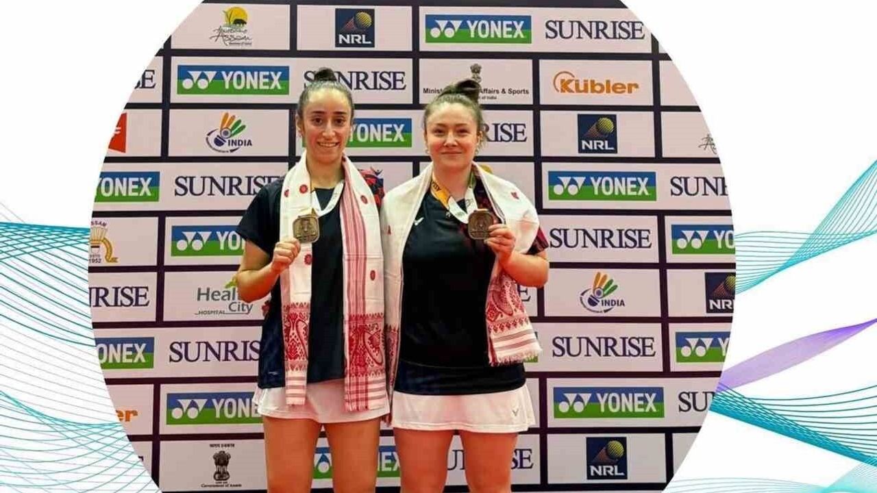 Bengisu Erçetin ve Nazlıcan İnci Guwahati Masters 2025'te Bronz Madalya