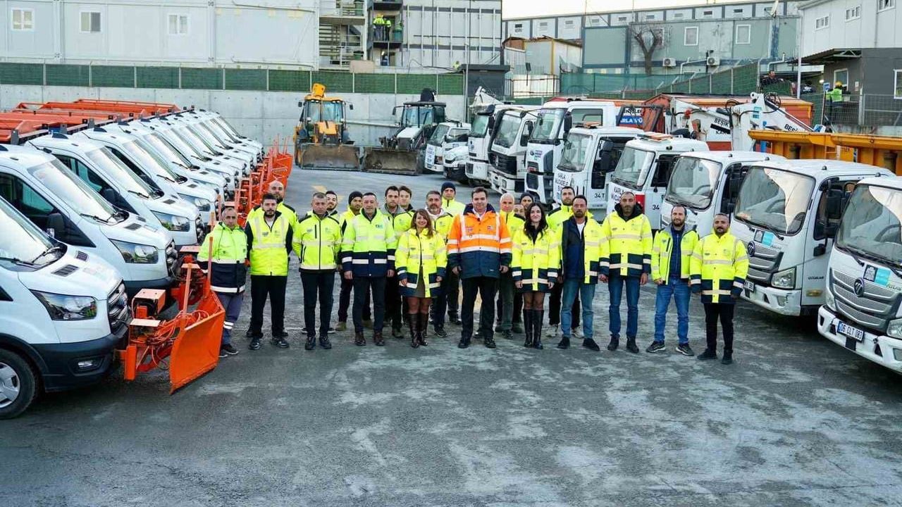 Beşiktaş Belediyesi Karla Mücadele Hazırlıklarını Tamamladı