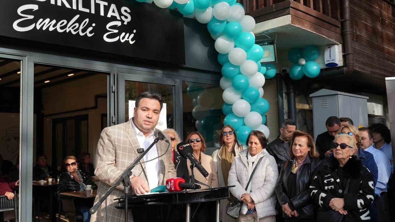 Beşiktaş’ta Dikilitaş Emekli Evi Açıldı — Çay 1 TL