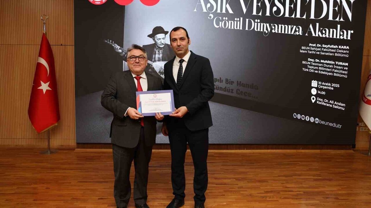BEUN'de Âşık Veysel Anması: 'Gönül Dünyamıza Akanlar' Etkinliği