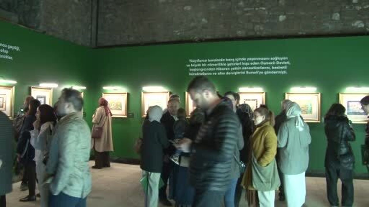 Beyoğlu'nda 'Rumeli’de Osmanlı İzleri' Minyatür Sergisi Açıldı