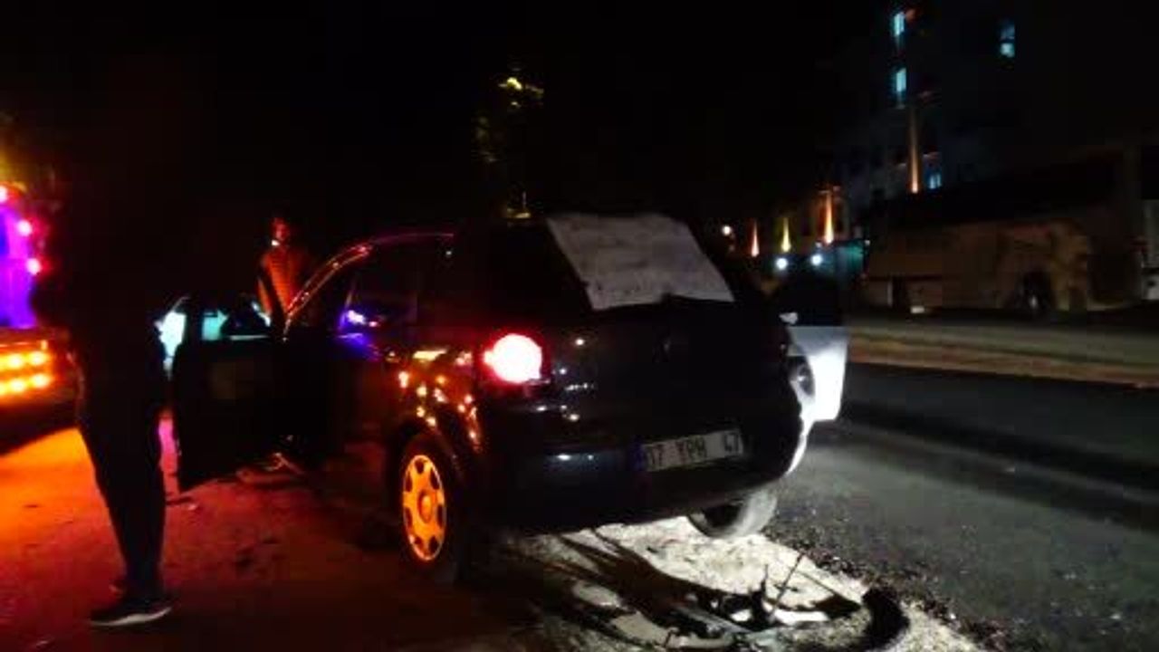 Beyşehir'de doğum günü yolunda kaza: 4 yaralı